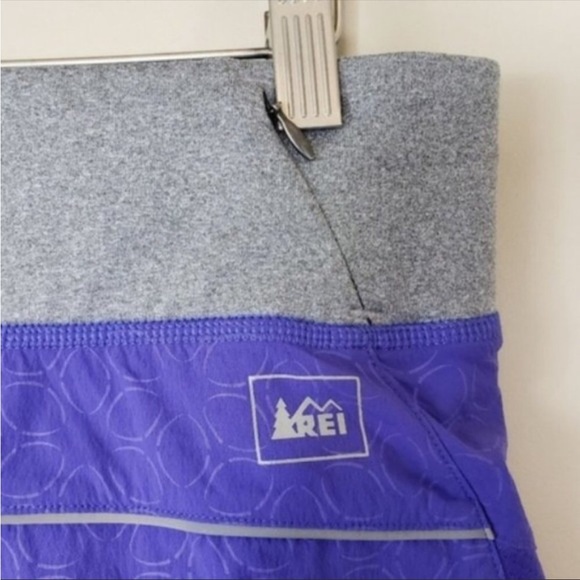 REI Purple Petal Print Skort, Size M - Picture 2 of 5